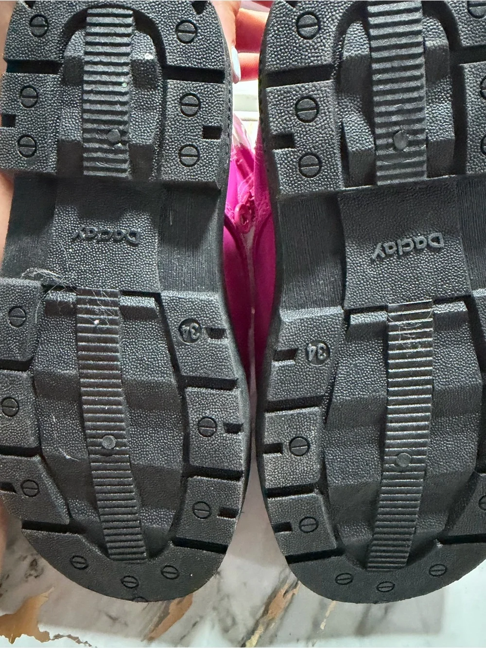 Women’s Hot Pink Lace-Up Ankle Boots
